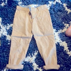 H&M size 3-4 skinny chinos with waist adjusters